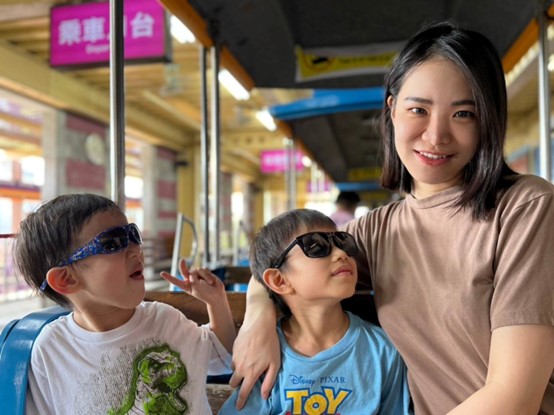 現在的我和家人