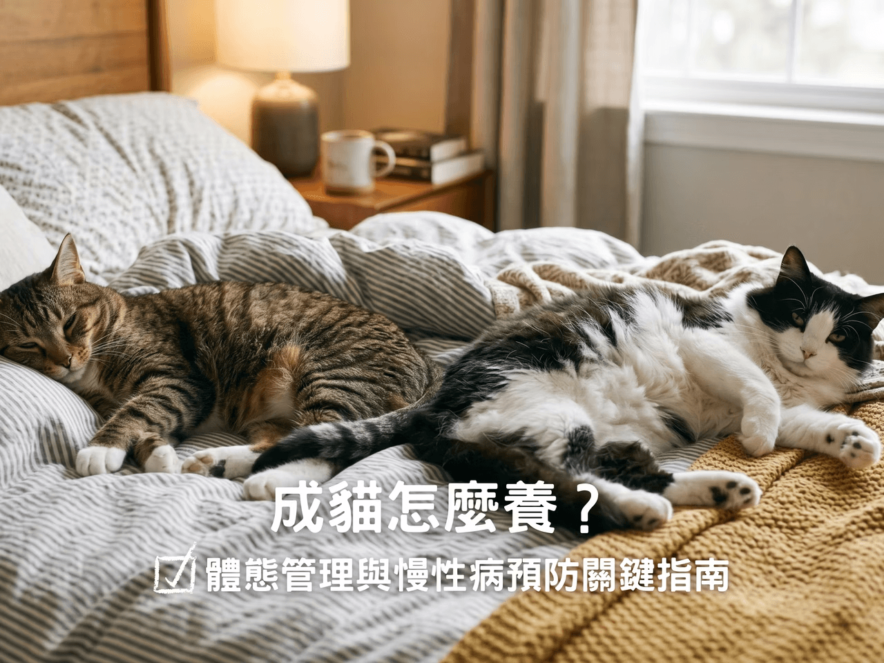成貓怎麼養？1歲後成貓飲食指南：破解3大餵食迷思、保養關鍵一次看！